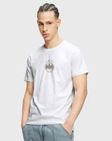 Men's White the Dark Knight Graphic Printed Tshirt