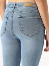 Women's Blue Casual Skinny Fit Jeans