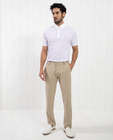 Men's Purple Casual Regular Fit Solid Half Sleeves Polo Tshirt