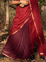 Women's Multicolor Cotton Saree