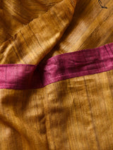 Women's Yellow Silk Saree