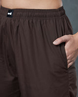 Women's Brown Casual Solid Pyjama