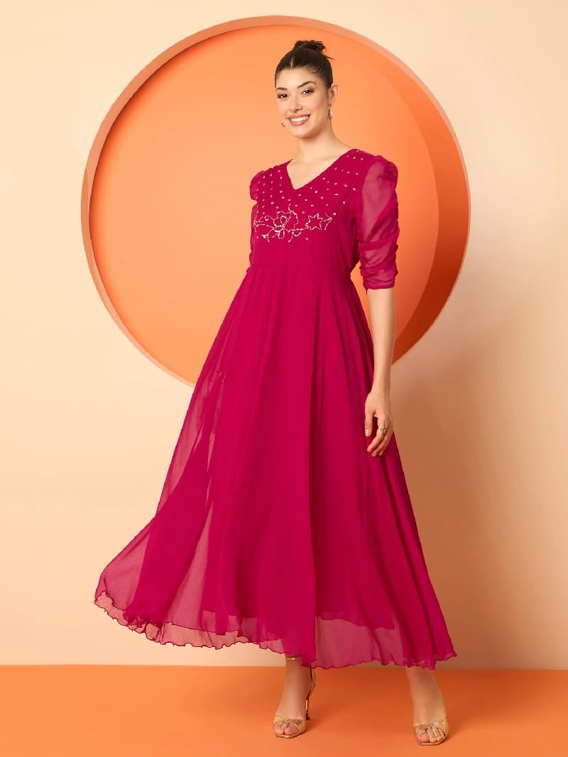 Women's Pink Party Dress