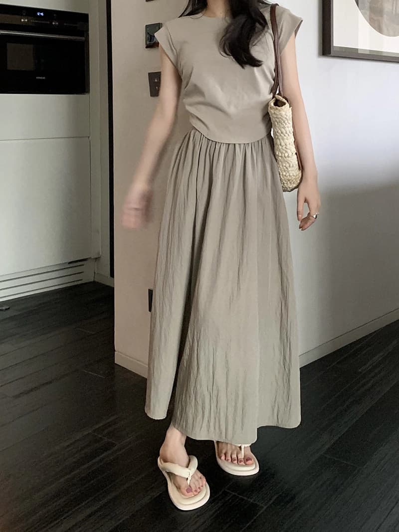 Women's Olive Casual Flared Skirt