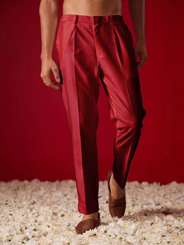 Men's Red Festive Pyjama