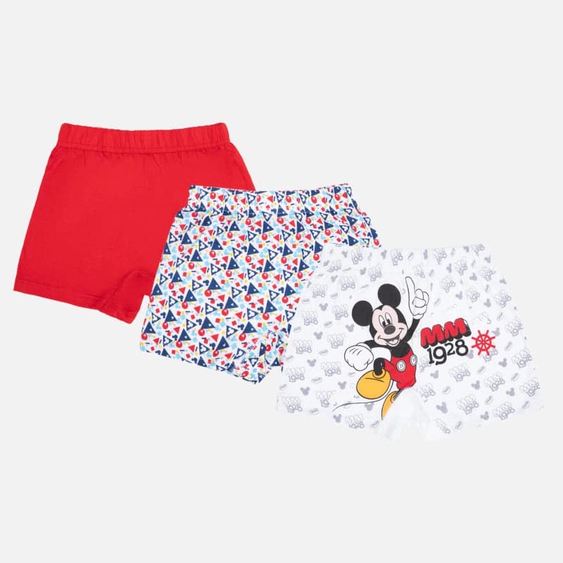 Boys Assorted Casual Printed Trunks - Pack of 3