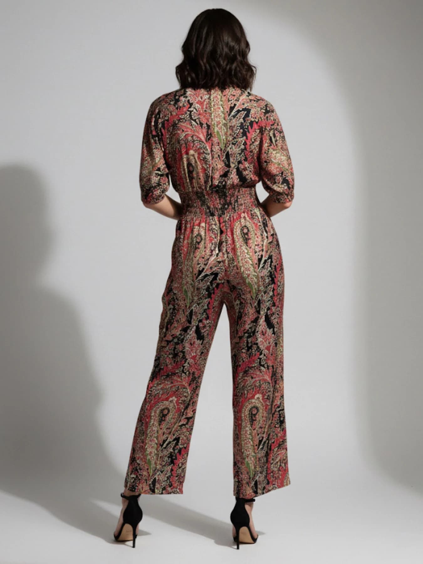 Women's Multicolor Casual Printed Jumpsuit