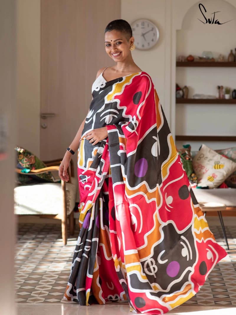 Women's Multicolor Casual Saree