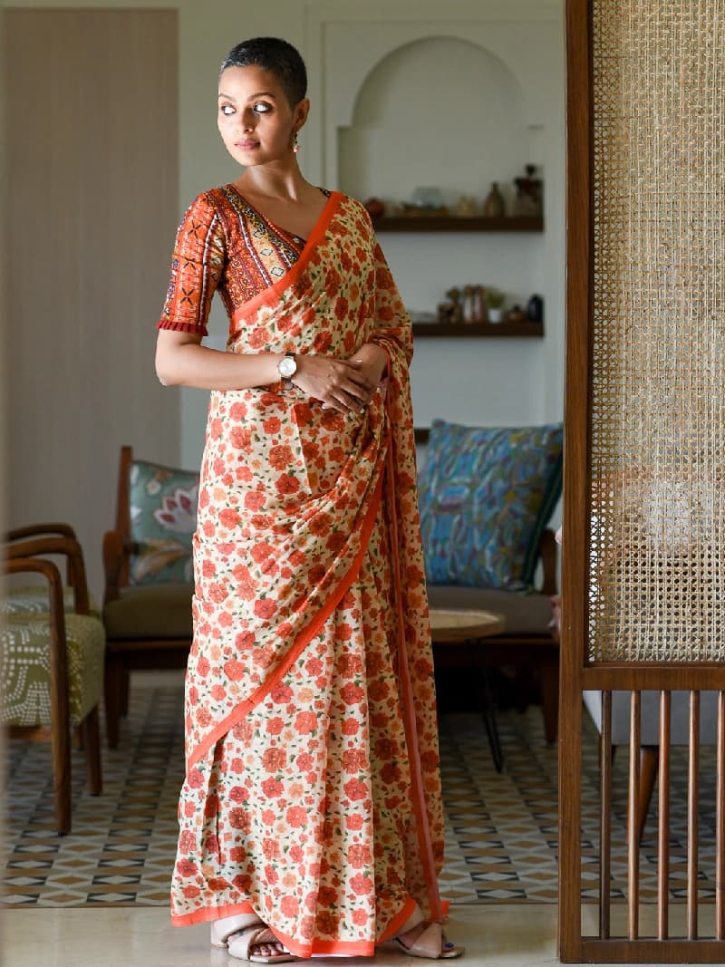 Women's Multicolor Casual Saree