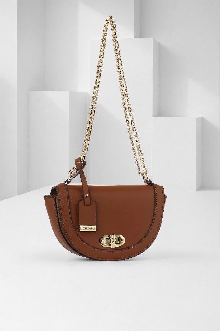Women's Brown Casual Sling Bag