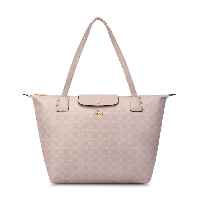Women's Pink Casual Printed Tote Bag