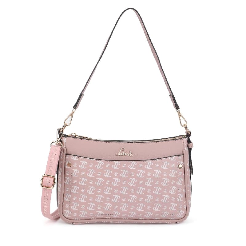 Women's Pink Casual Printed Hobo Bag
