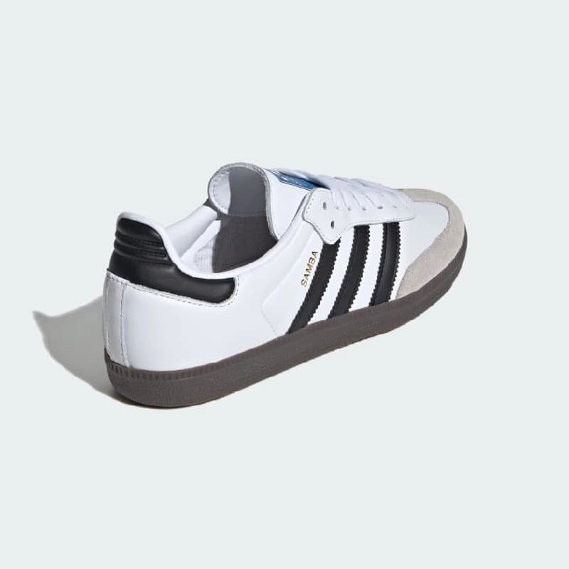 Women's White Samba Og W Lace-Up Sneakers