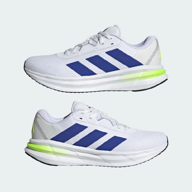 Men's White Galaxy 7 M Lace-Up Running Shoes