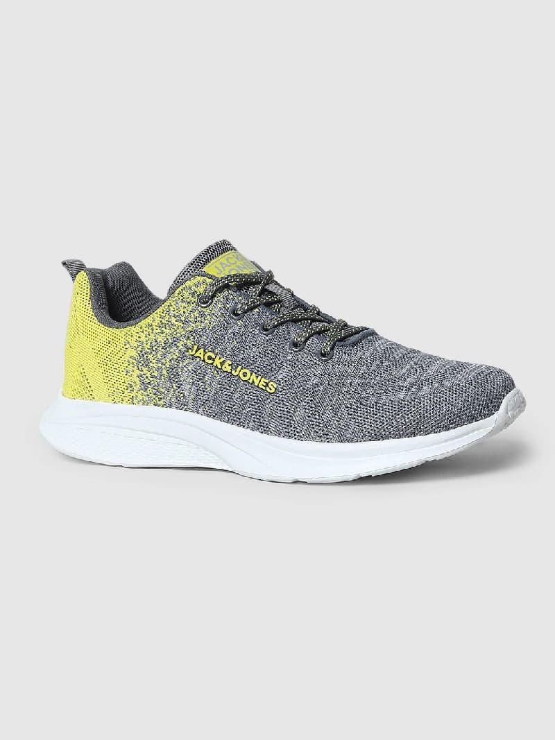 Men's Grey Casual Colorblocked Sneakers