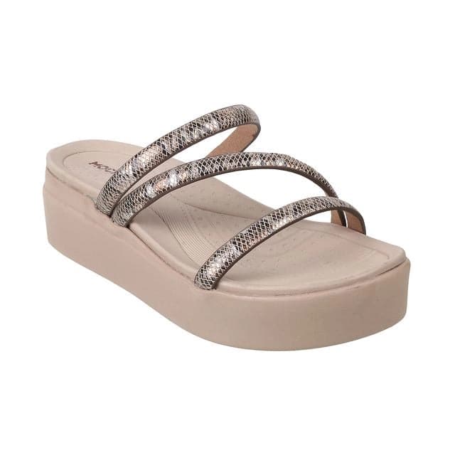 Women's Beige Casual Sandals