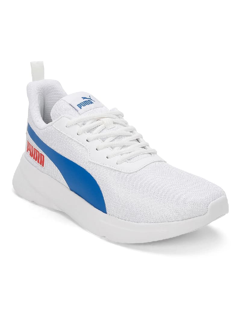 Men's White Casual Jitter Sneaker