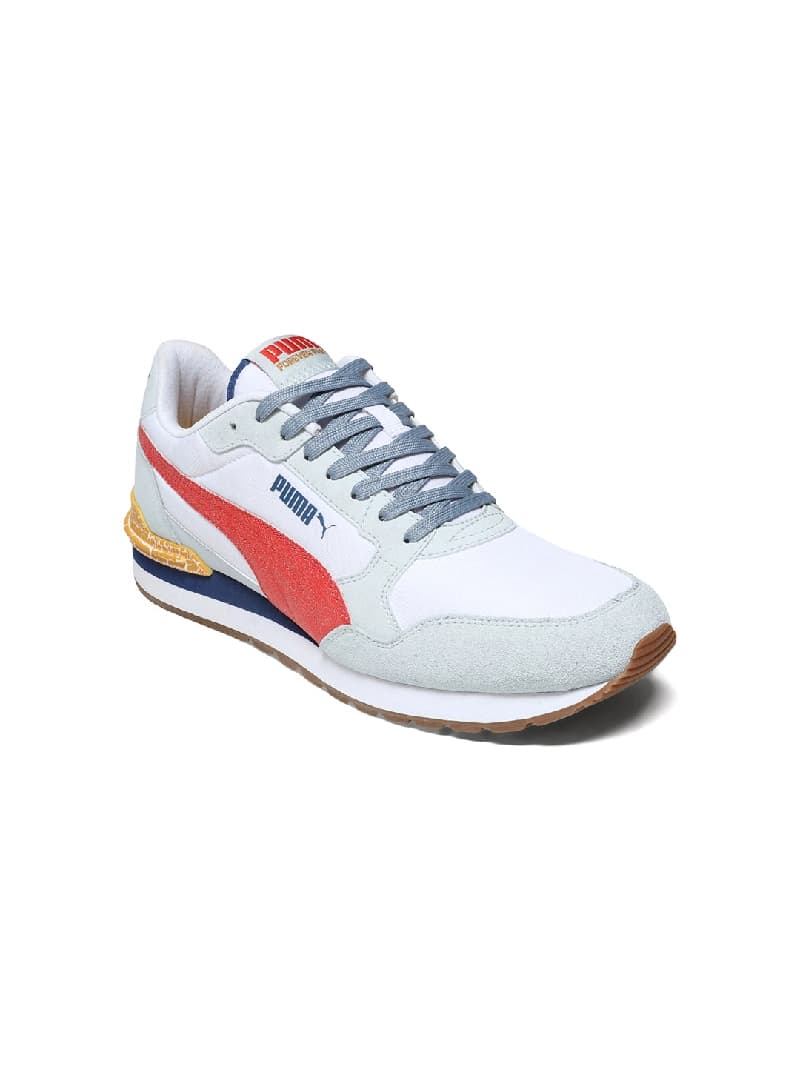 Unisex White Casual ST Runner v4 L Retro run Sneaker