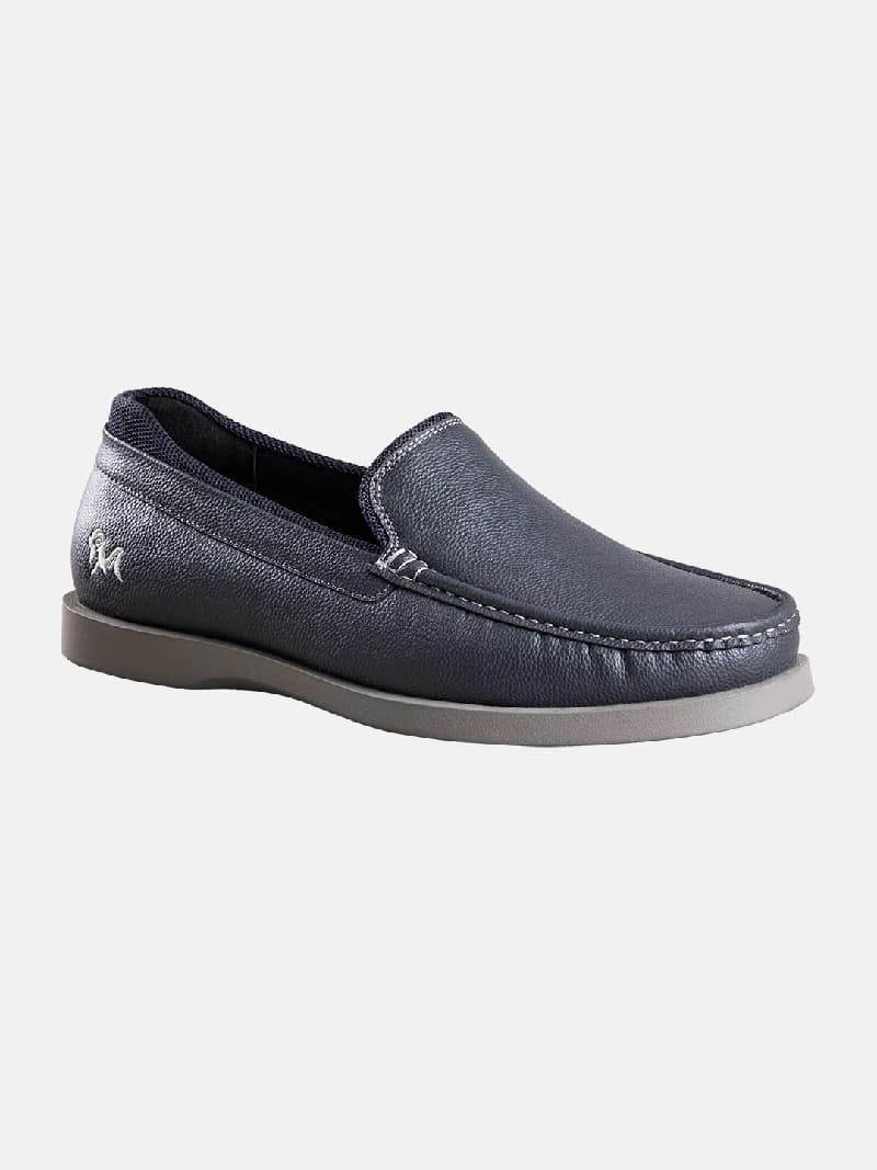 Men's Grey Luxe Casual Loafers
