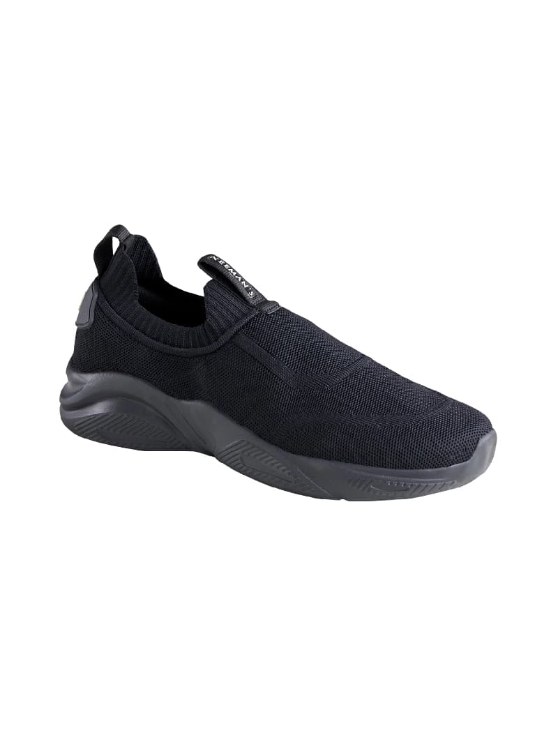 Men's Black Sole Max Slip-On Sneakers
