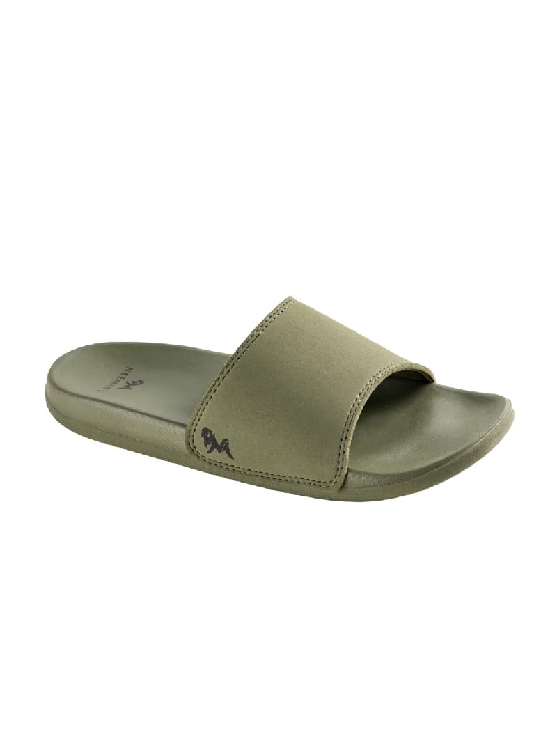 Men's Green Green Eco Slides