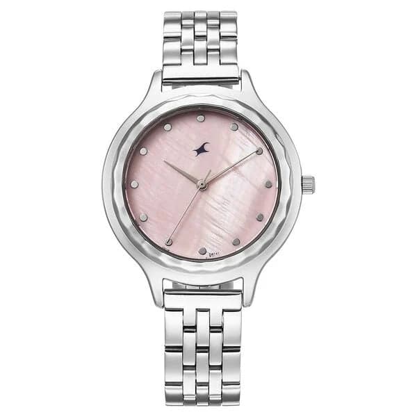 Women's Stunners x Watches Pink Round Dial Watch - 68046SM03