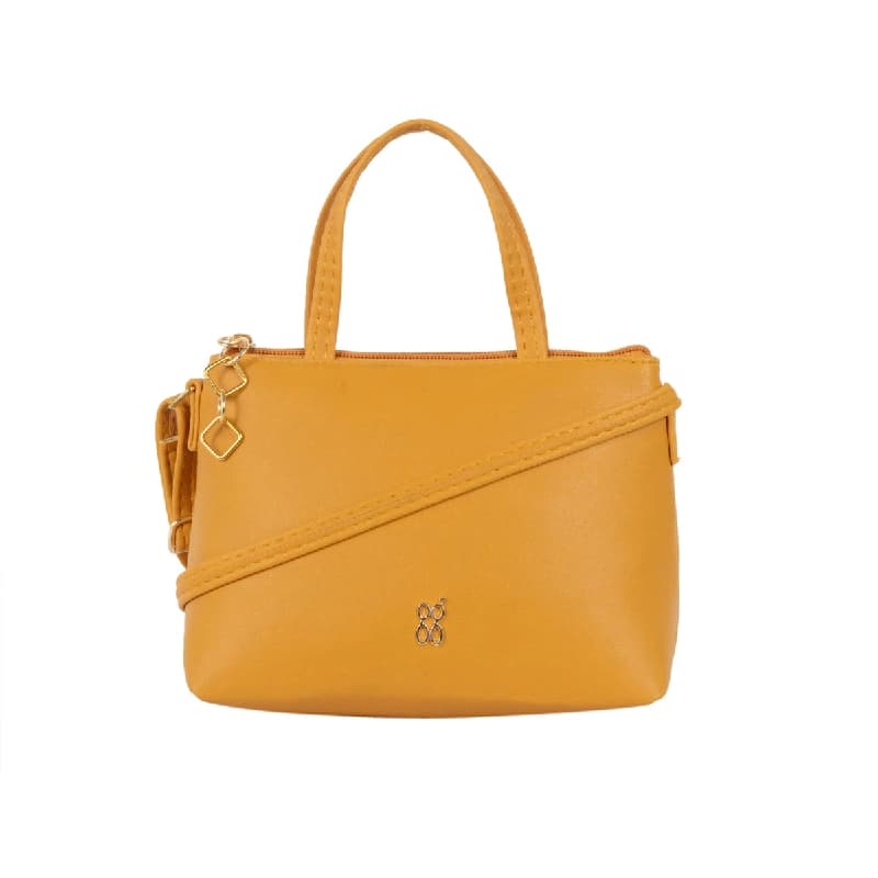 Women's Alyssa Yellow Oversize Satchel Bag