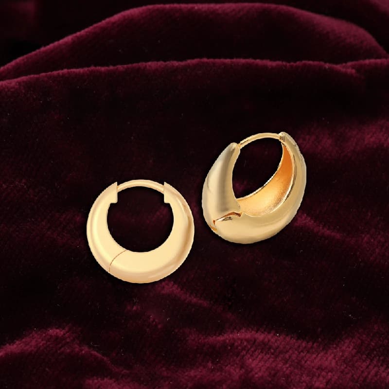 Women's Golden Baaliya Hoops