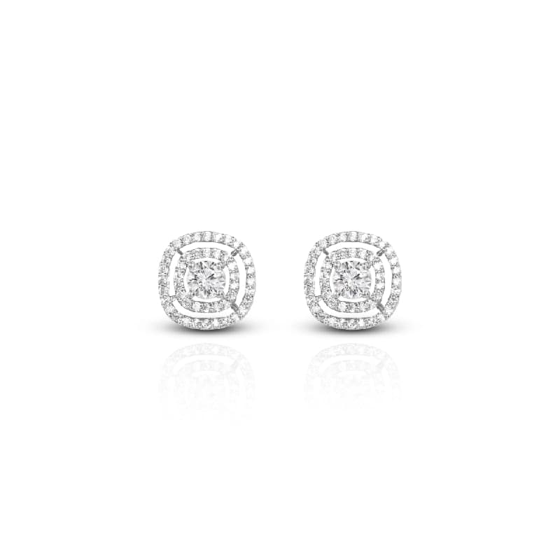 Women's Zirconia Ora Stud Earrings
