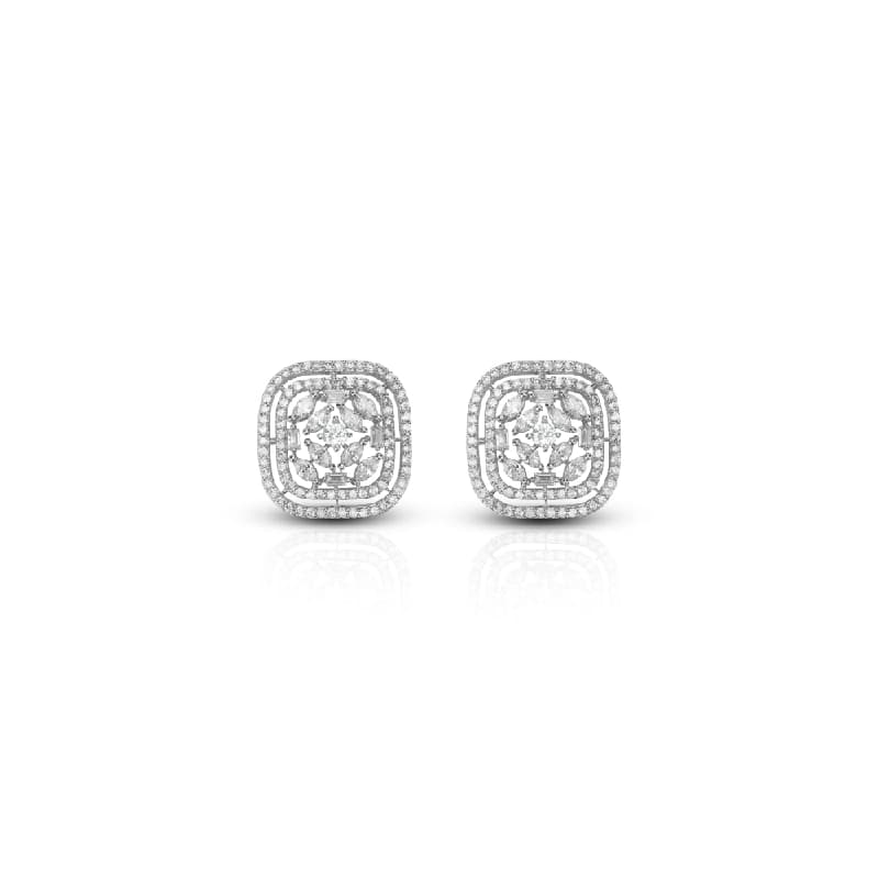 Women's Zirconia Orb Grace Earrings
