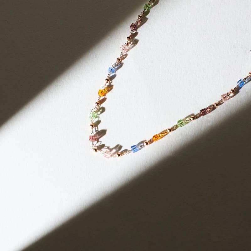 Men's Tribal Boho Beaded Chain