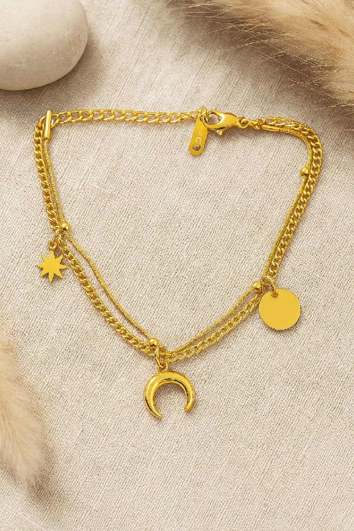 Women's Gold Casual Bracelet