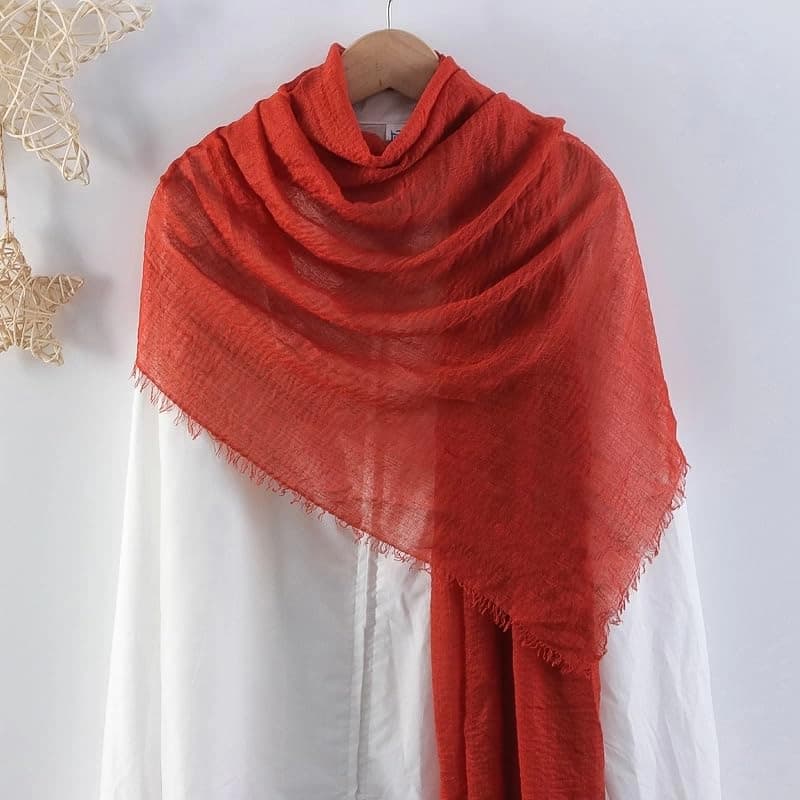 Women's Multicolor Casual Solid Scarve