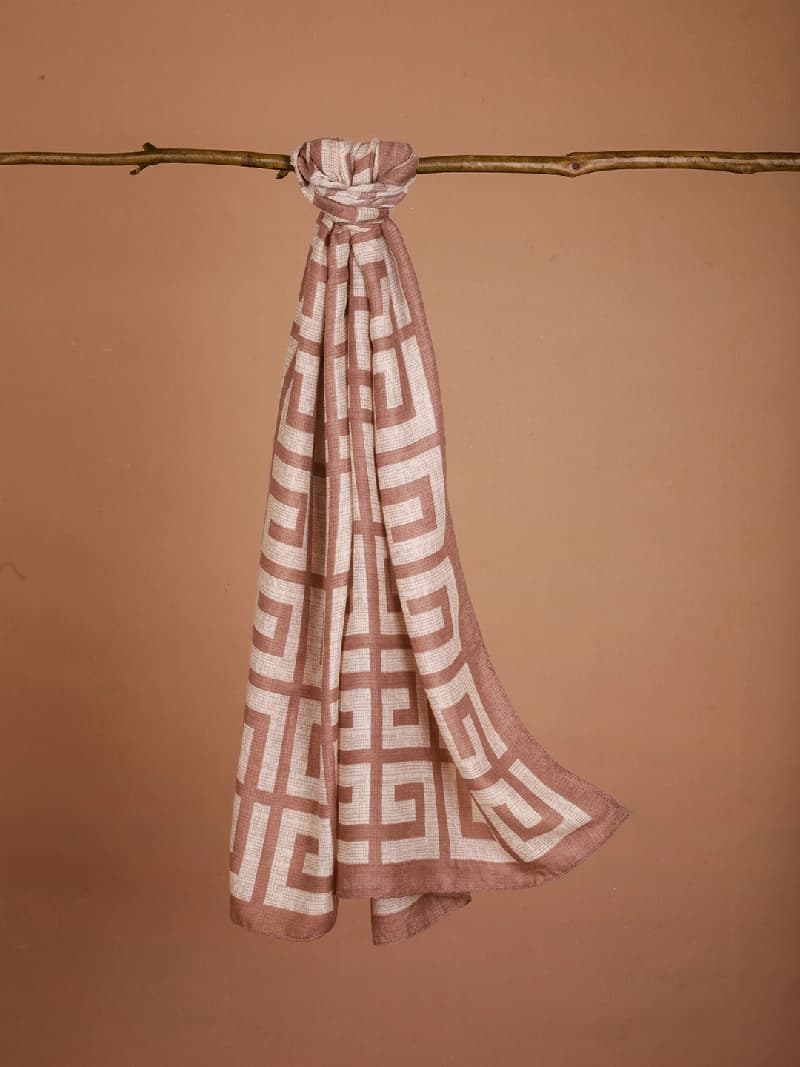 Women's Multicolor Casual Long Viscose Stole