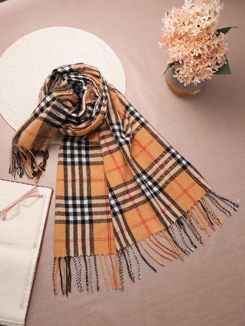 Women's Multicolor Casual Premium Cashmere Scarf