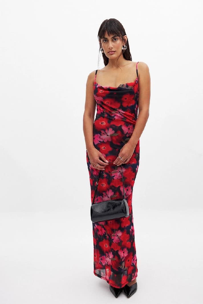 Women's Multicolor Casual Printed Skinny Fit Dress