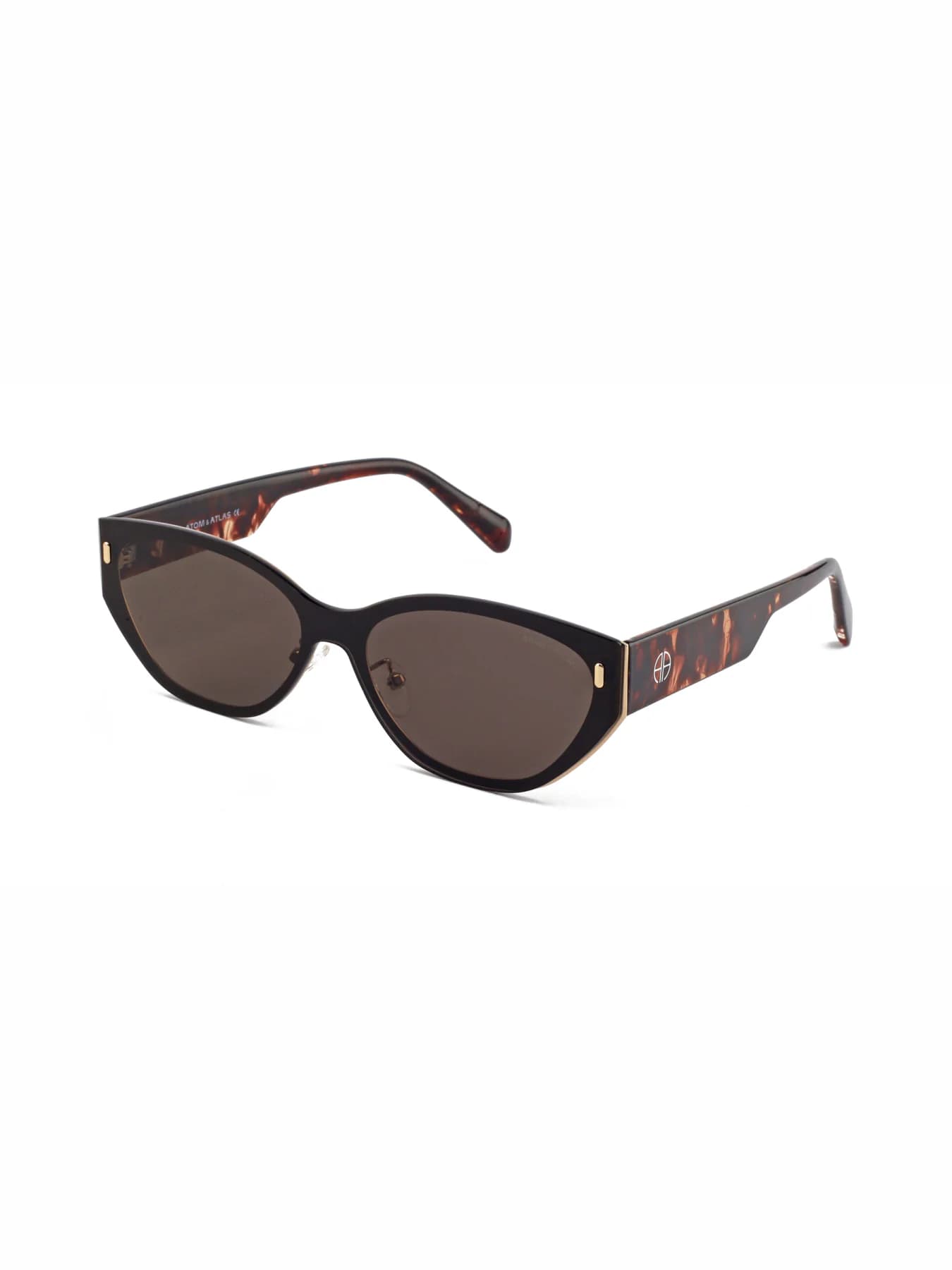 Women's Gold Demi Polarised Lens Cateye Sunglass Sigma Series