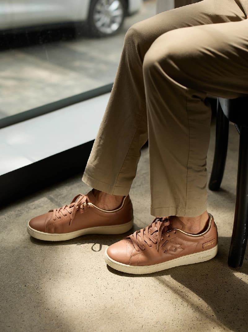 Men's Casual Leather Autograph OG 2 MochaMousse Sneakers