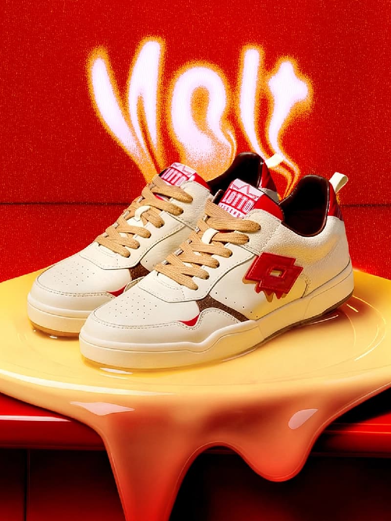 Men's Casual Leather Melt - Hoopstar OG White Sneakers