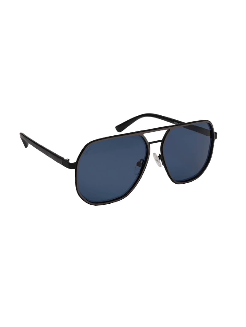 Unisex Blue Casual Wayfarer Sunglass