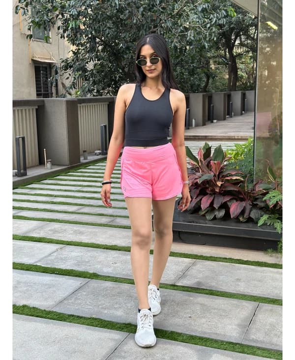 Women's Pink Sports Pink Shorts