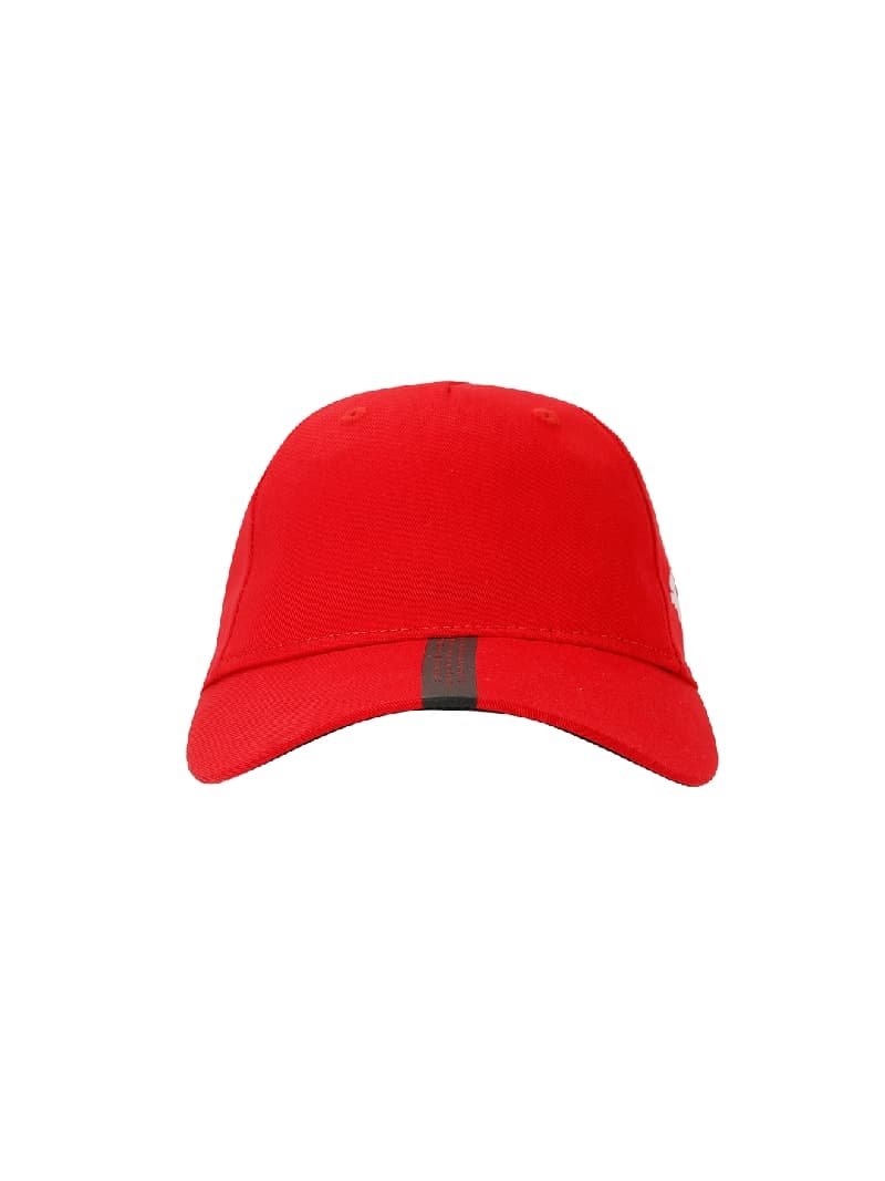 Unisex Red Casual Teamliga Contrast Visor Football Cap