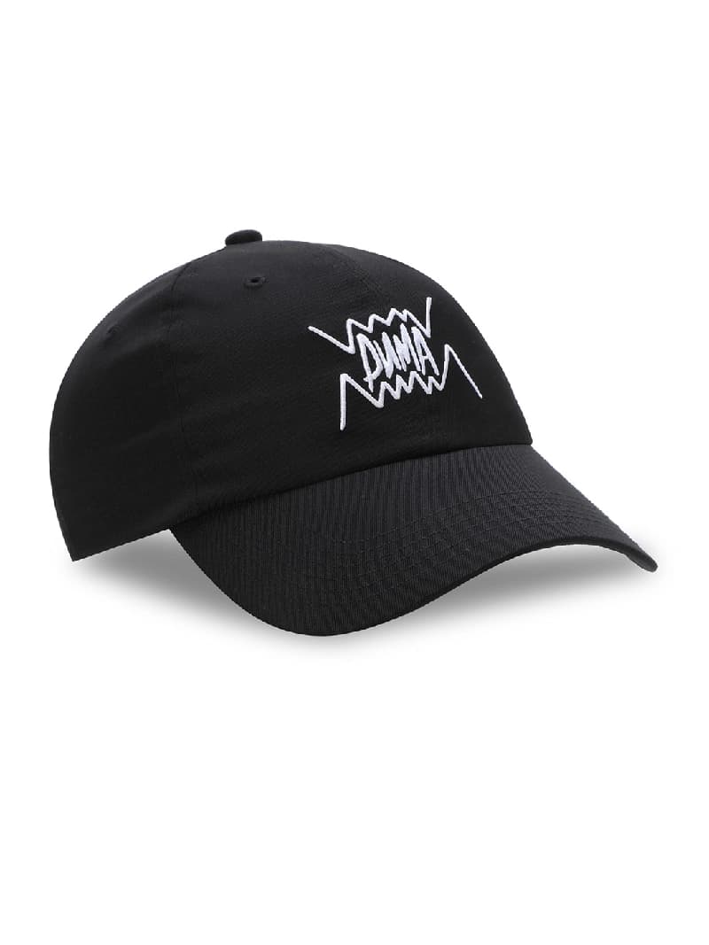 Unisex Black Casual Basketball Dad Cap