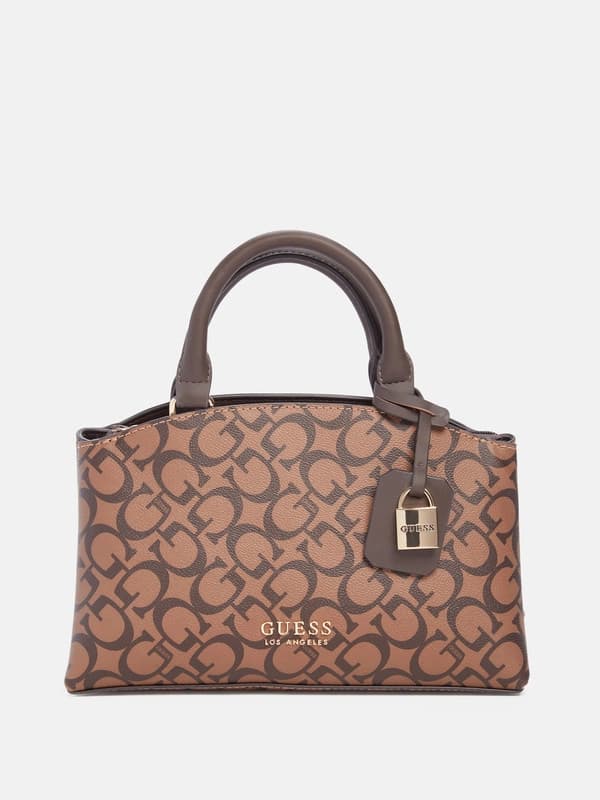 Women's Brown Monogram Easley Small Satchel