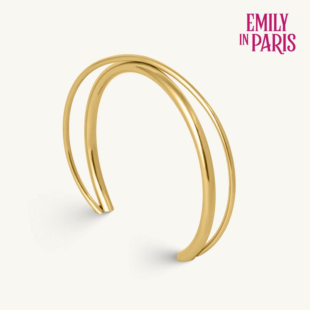 Women's Gold Casual Wear Gold Plated Stainless Steel Bracelet