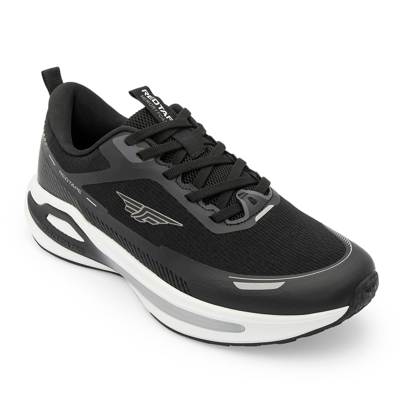 Men's Black Training Low-Top Walking Shoes