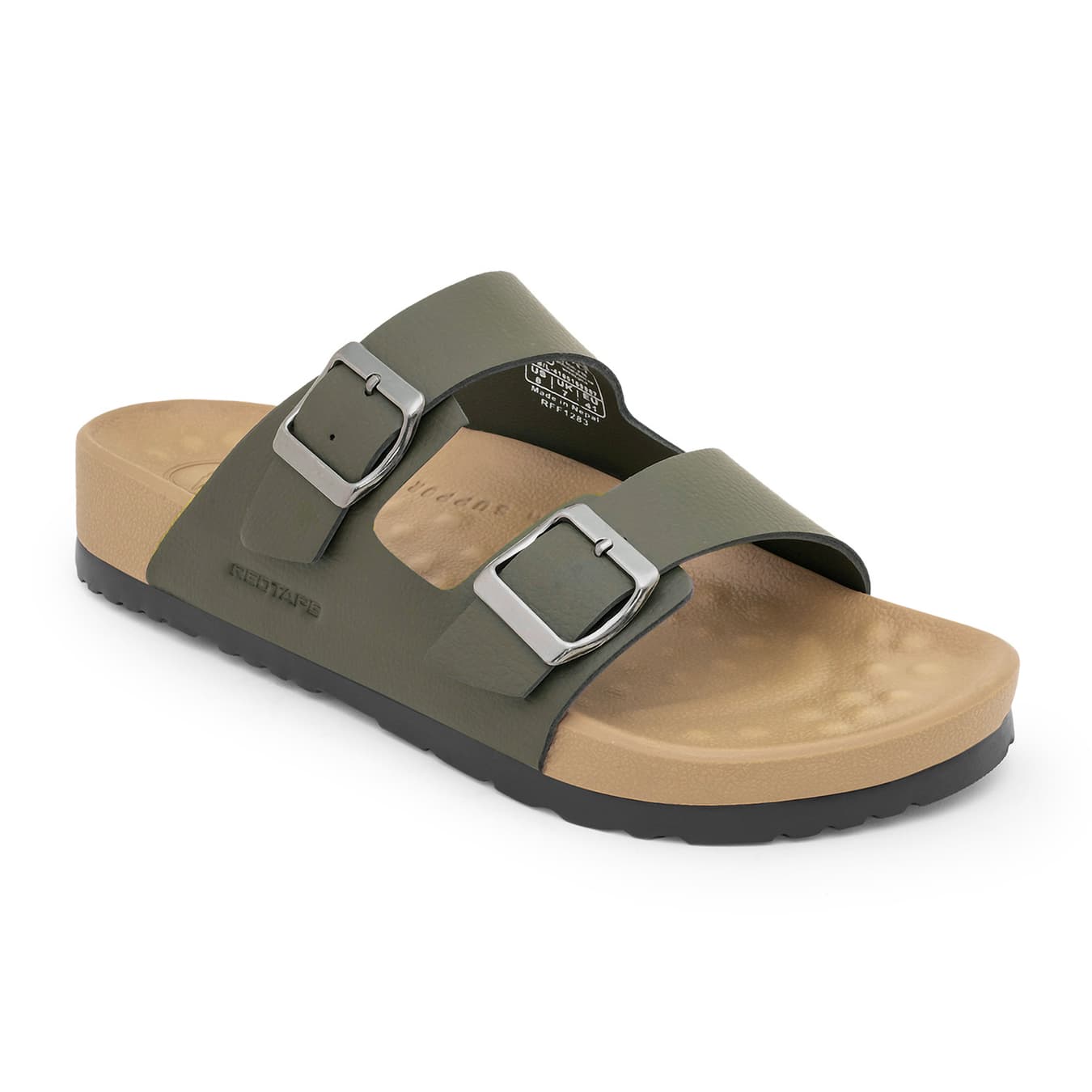 Men's Green Casual Low-Top Slides