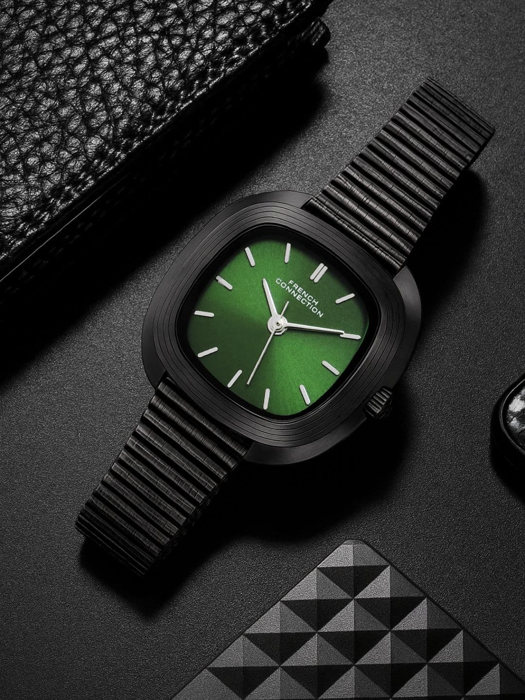 Women's Black Quartz Analog Watch -FCN0156NBM