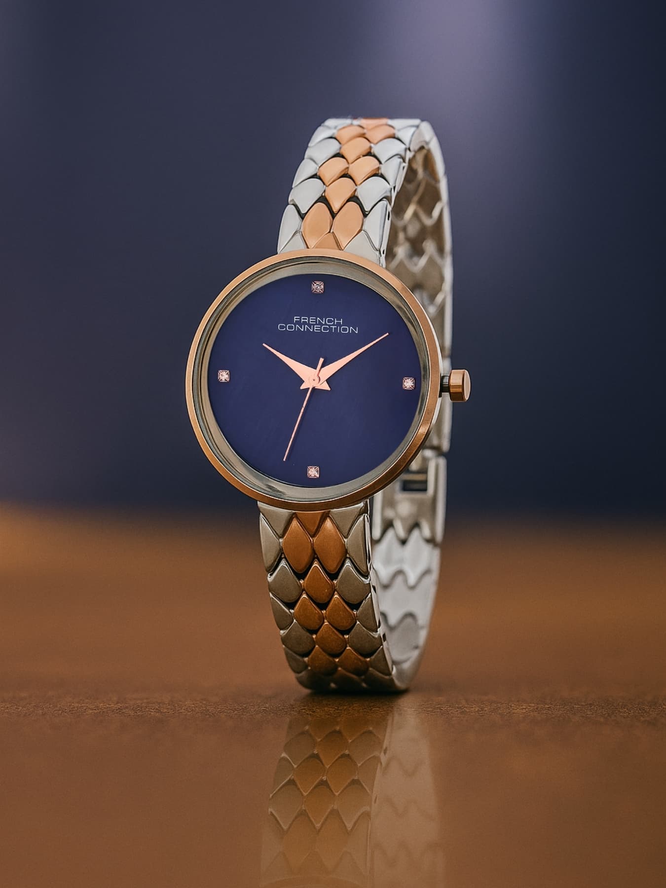 Women's Rose Gold Quartz Analog Watch -FCN0158URTM