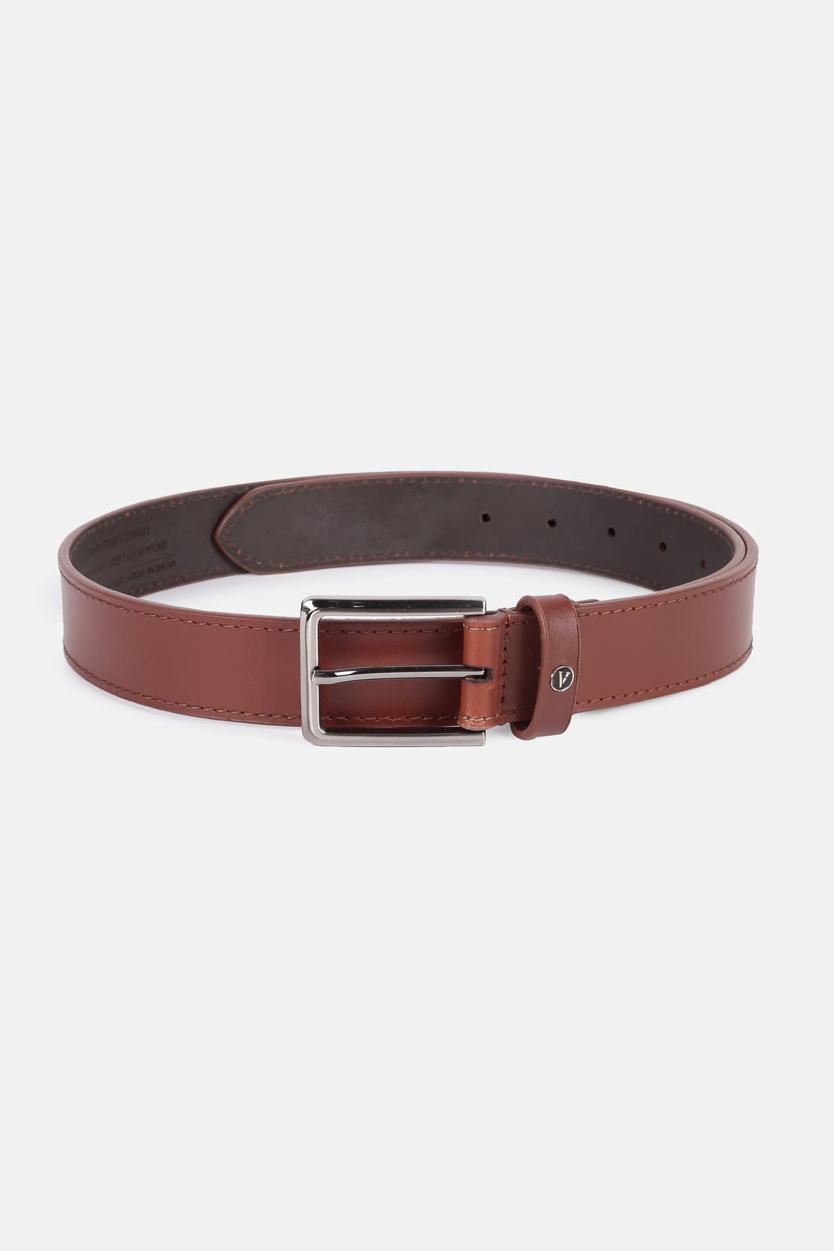 Men's Textured Leather Formal Belt